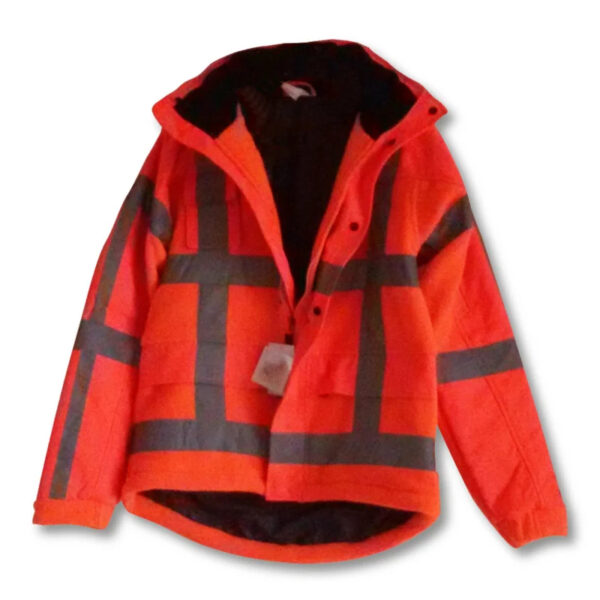 Fleece jack RWS M-Wear oranje