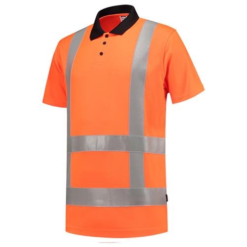 Poloshirt RWS Birdseye Fluororanje